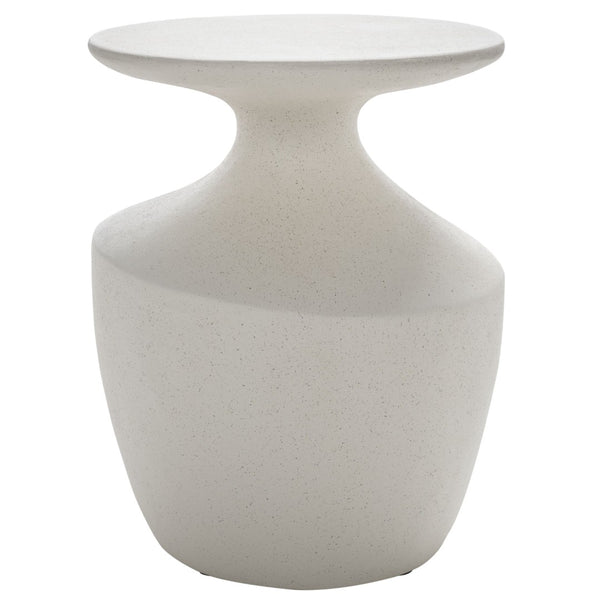 Safavieh Jaiya Accent Table - Sculptural Modern Side Table For Living Rooms, Bedrooms, And Small Spaces White ACC2811A