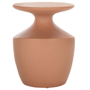 Safavieh Jaiya Accent Table - Sculptural Modern Side Table For Living Rooms, Bedrooms, And Small Spaces Terracotta ACC2811C