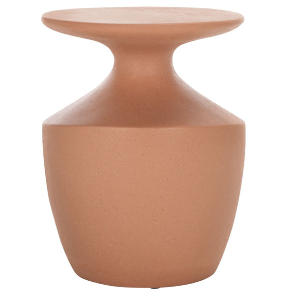 Safavieh Jaiya Accent Table - Sculptural Modern Side Table For Living Rooms, Bedrooms, And Small Spaces Terracotta ACC2811C