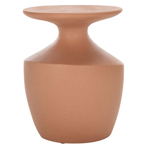 Safavieh Jaiya Accent Table - Sculptural Modern Side Table For Living Rooms, Bedrooms, And Small Spaces Terracotta ACC2811C