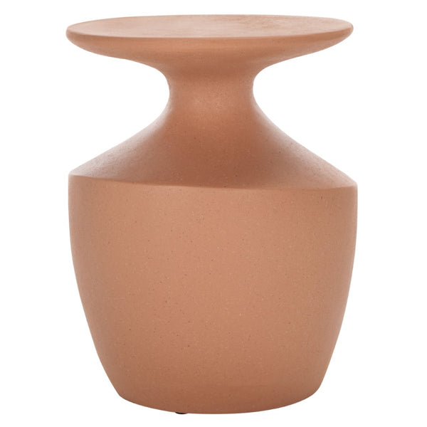 Safavieh Jaiya Accent Table - Sculptural Modern Side Table For Living Rooms, Bedrooms, And Small Spaces Terracotta ACC2811C