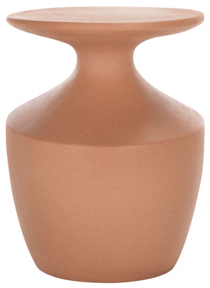 Safavieh Jaiya Accent Table - Sculptural Modern Side Table For Living Rooms, Bedrooms, And Small Spaces Terracotta ACC2811C