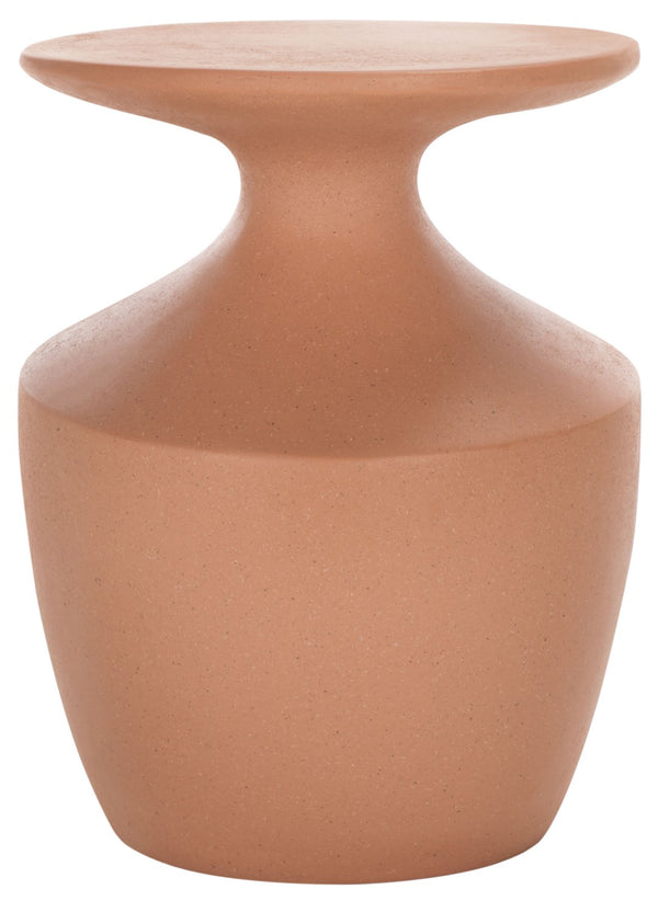 Safavieh Jaiya Accent Table - Sculptural Modern Side Table For Living Rooms, Bedrooms, And Small Spaces Terracotta ACC2811C