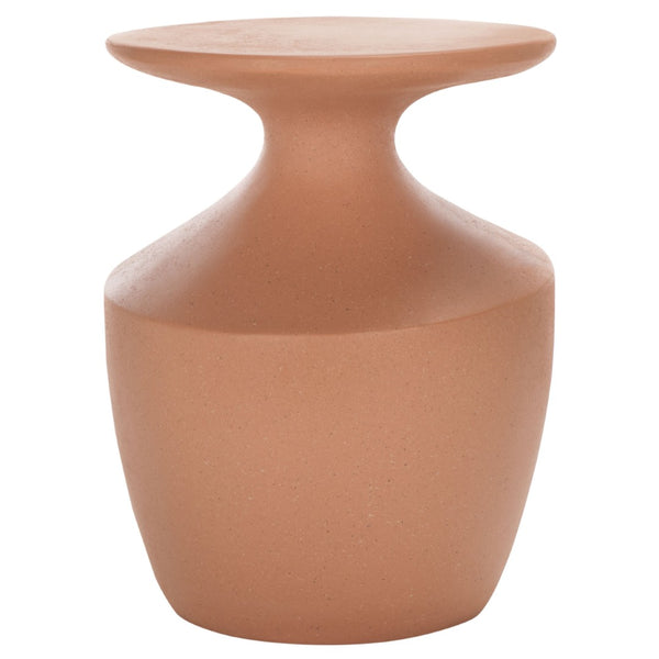 Safavieh Jaiya Accent Table - Sculptural Modern Side Table For Living Rooms, Bedrooms, And Small Spaces Terracotta ACC2811C