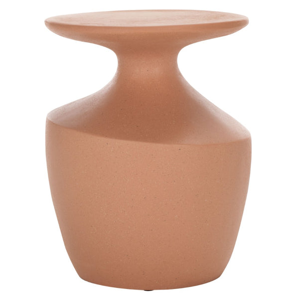 Safavieh Jaiya Accent Table - Sculptural Modern Side Table For Living Rooms, Bedrooms, And Small Spaces Terracotta ACC2811C
