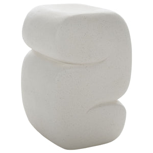 Safavieh Marnie Accent Table White 12.8" x 12.8" x 18.5"