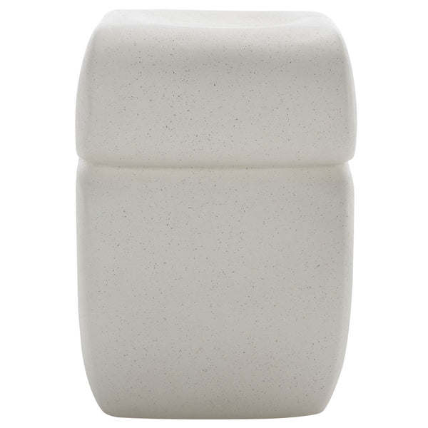 Safavieh Marnie Accent Table White 12.8" x 12.8" x 18.5"