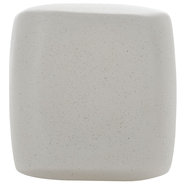 Safavieh Marnie Accent Table White 12.8" x 12.8" x 18.5"