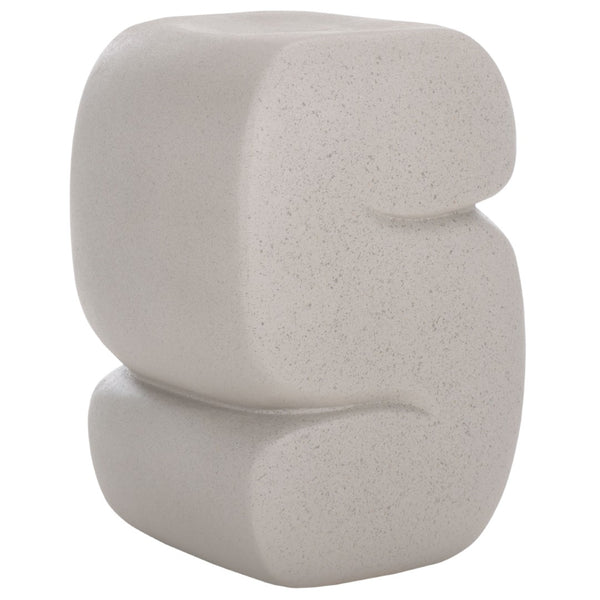 Safavieh Marnie Accent Table - Contemporary Sculptural Design With Textured Finish For Modern Interiors Grey ACC2812B