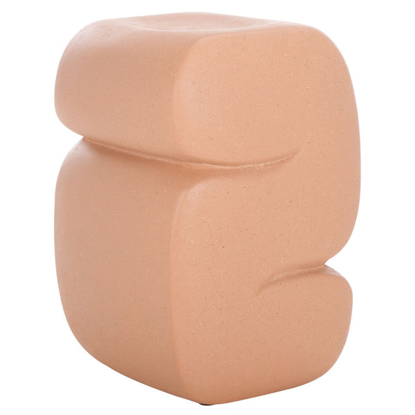 Safavieh Marnie Accent Table Terracotta 12.8" x 12.8" x 18.5"