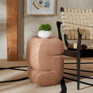 Safavieh Marnie Accent Table Terracotta 12.8" x 12.8" x 18.5"