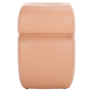 Safavieh Marnie Accent Table Terracotta 12.8" x 12.8" x 18.5"