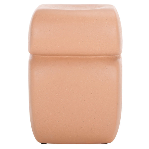 Safavieh Marnie Accent Table Terracotta 12.8" x 12.8" x 18.5"