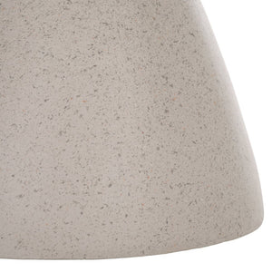 Safavieh Atley Sculptural Accent Table - Elegant Drum Design With Hourglass Base For Contemporary Spaces Grey ACC2815B