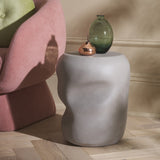 Safavieh Carrick Accent Table Grey 15" x 15" x 17.7"