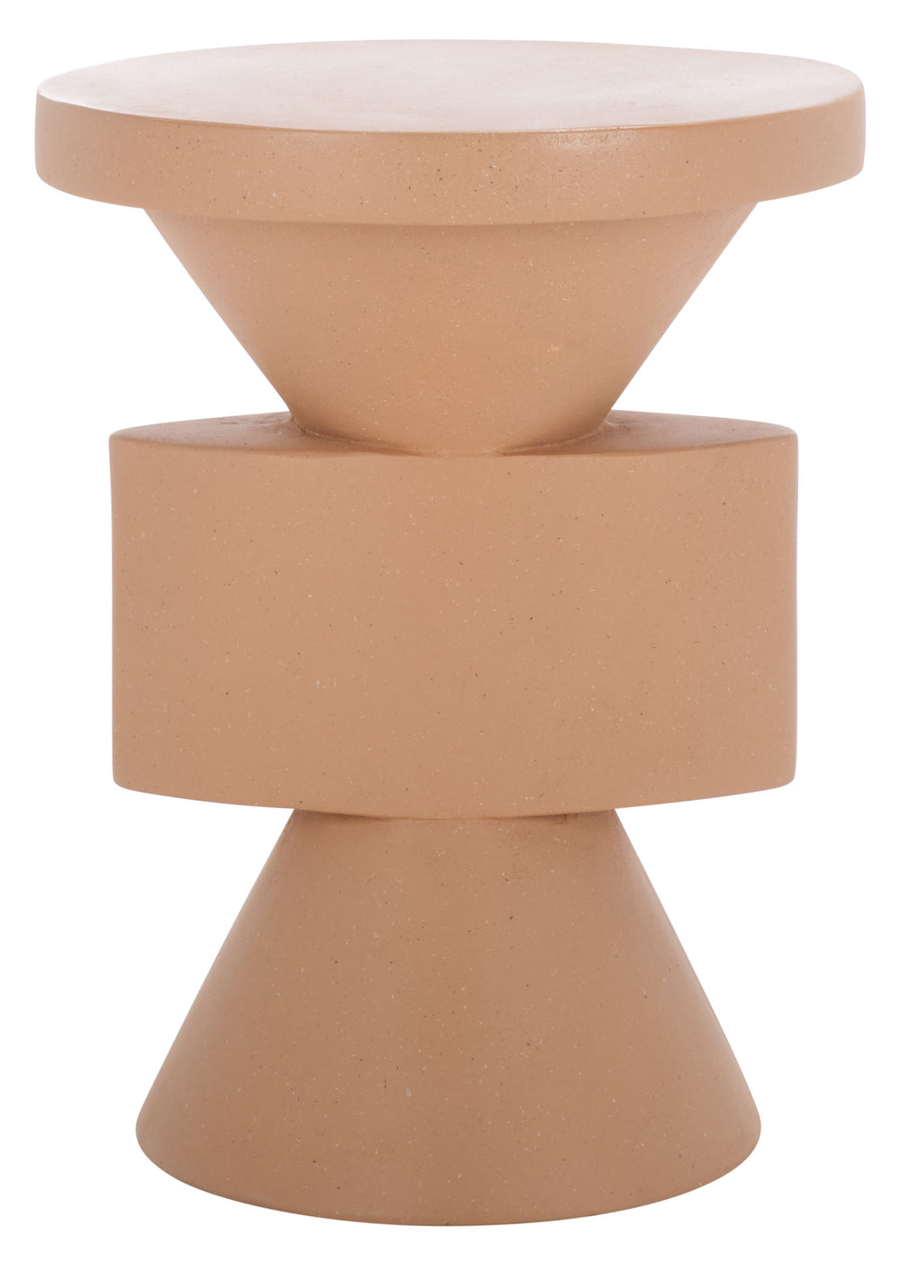 Safavieh Malix Accent Table - Modern Design For Stylish Living Rooms And Elegant Home Décor Solutions Terracotta Magnesium Oxide Acc2817c