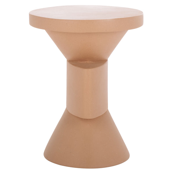 Safavieh Malix Accent Table - Modern Design For Stylish Living Rooms And Elegant Home Décor Solutions Terracotta Magnesium Oxide Acc2817c