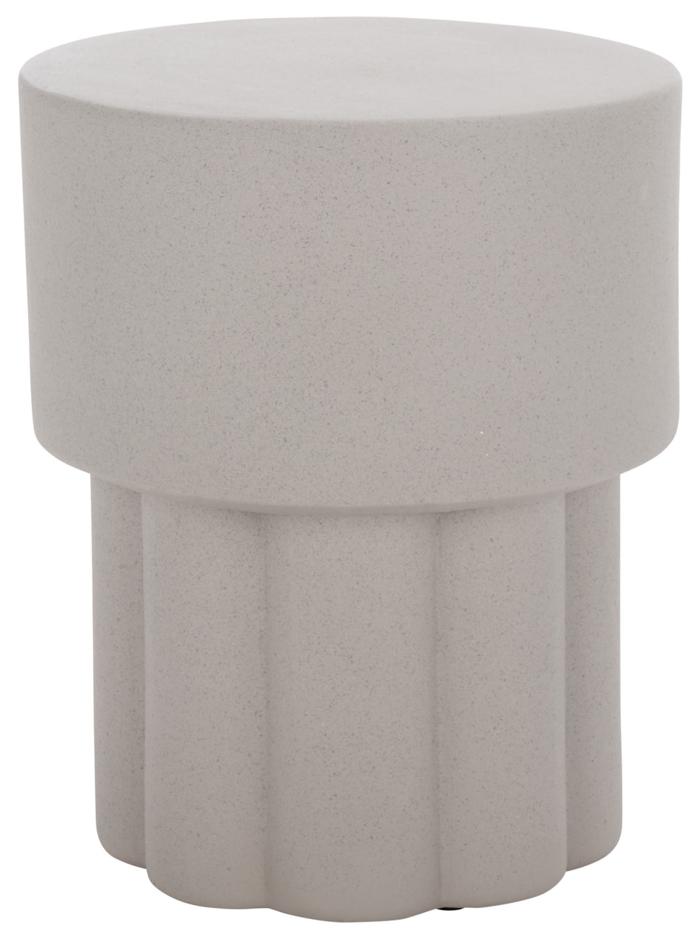 Safavieh Eldrick Accent Table In Grey - Modern Design For Stylish Living Spaces & Versatile Functionality Grey Magnesium Oxide Acc2822b