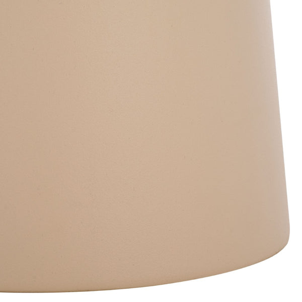Safavieh Nurem Sculptural Tall Ceramic Side Table - Modern Minimalist Design In Beige For Stylish Living Spaces ACC2900A