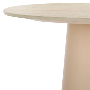 Safavieh Nurem Short Ceramic Side Table - Modern Minimalist Accent For Small Spaces & Stylish Decor ACC2901A