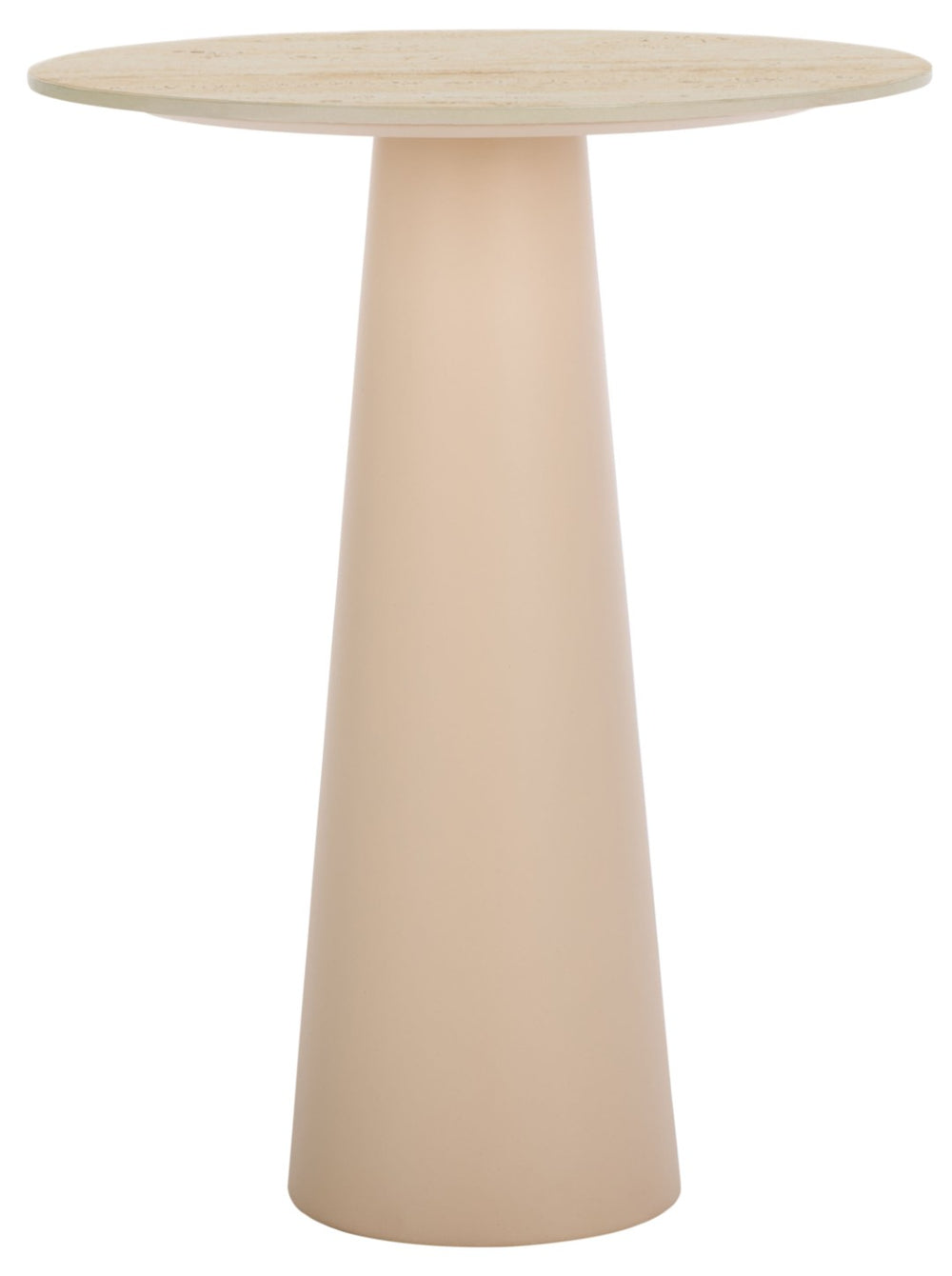 Safavieh Nurem Short Ceramic Side Table - Modern Minimalist Accent For Small Spaces & Stylish Decor ACC2901A