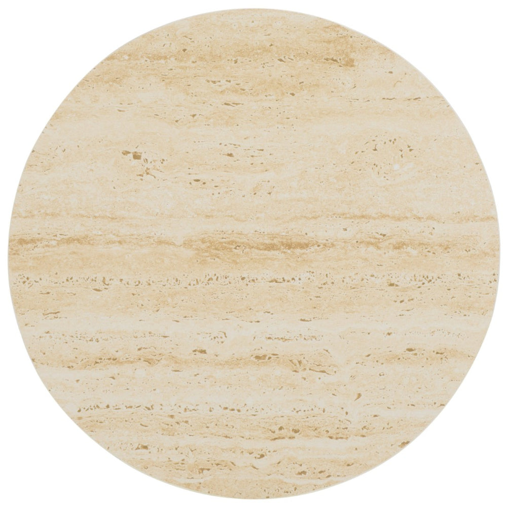 Safavieh Nurem Short Ceramic Side Table - Modern Minimalist Accent For Small Spaces & Stylish Decor ACC2901A