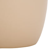 Safavieh Kielh Short Ceramic Side Table Beige Ceramic / Beige  ACC2903A