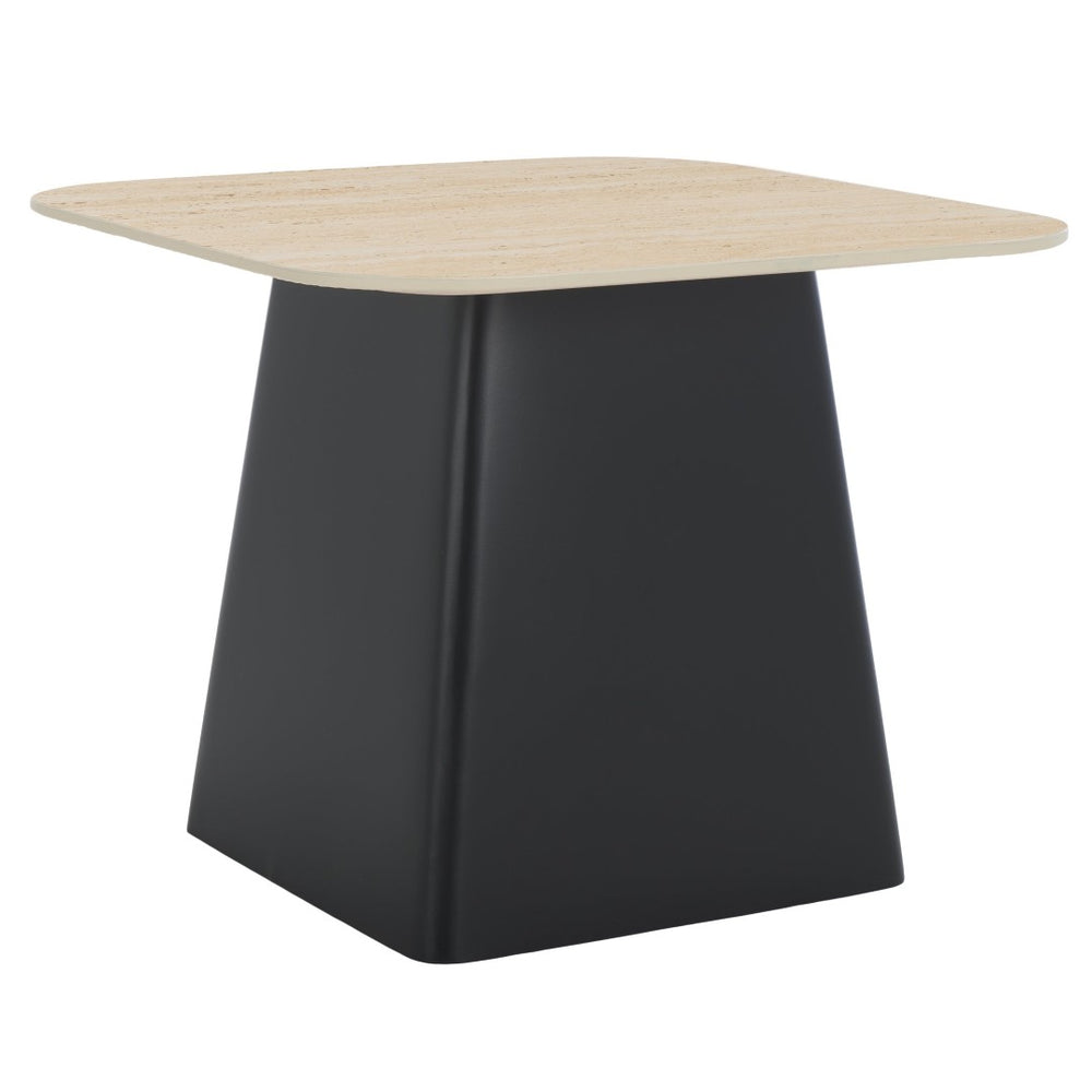 Safavieh Fedo Porcelain Side Table - Modern Minimalist Design With Marble Top, Versatile Accent For Any Space ACC2905A