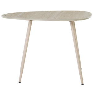 Safavieh Mint Medium Ceramic Side Table – Sleek Beige Design With Tapered Legs For Stylish Home Décor Beige Ceramic ,Beige Ceramic ,Iron Acc2913a