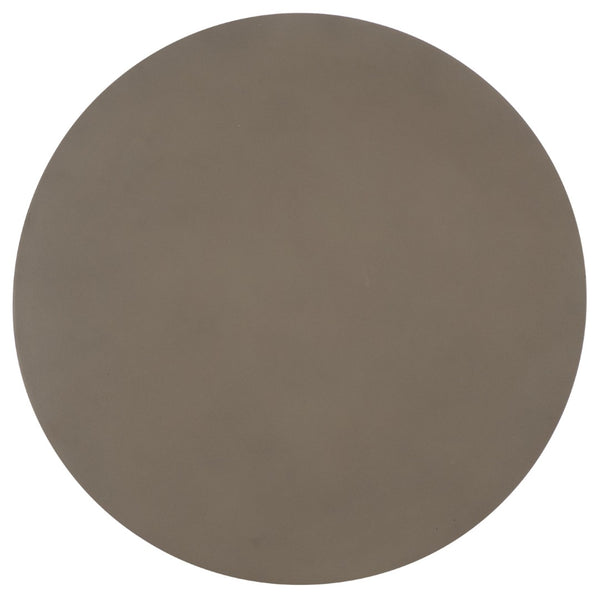 Safavieh Basilio Accent Table - Handcrafted Round Design With Textured Legs For Rustic And Modern Decor Light Grey / Natural ACC3000A