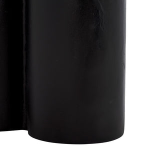 Safavieh Benvolio Accent Table - Handmade White Washed Acacia Wood With Black Chunky Legs For Stylish Decor White Washed ,Black Paper Mache ,Wood Acc3001b