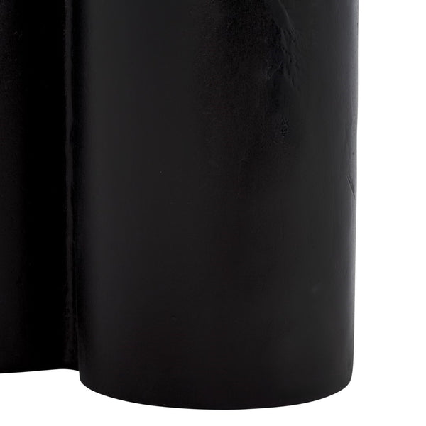 Safavieh Benvolio Accent Table - Handmade White Washed Acacia Wood With Black Chunky Legs For Stylish Decor White Washed ,Black Paper Mache ,Wood Acc3001b