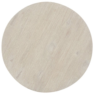 Safavieh Benvolio Accent Table - Handmade White Washed Acacia Wood With Black Chunky Legs For Stylish Decor White Washed ,Black Paper Mache ,Wood Acc3001b