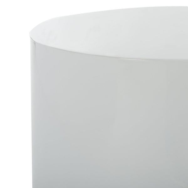 Safavieh Angelo Round Side Table – Sculptural Gold Accent With White Top For Modern Living Spaces & Decor ACC3203A