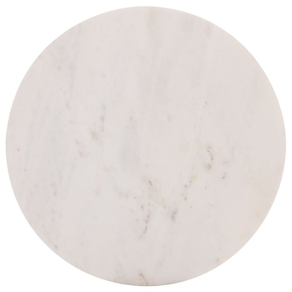 Safavieh Paulon Side Table - Modern Minimalist Accent In Cream & White For Stylish Living Spaces & Durability ACC3216A