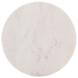 Safavieh Paulon Side Table - Modern Minimalist Accent In Cream & White For Stylish Living Spaces & Durability ACC3216A