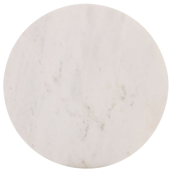 Safavieh Paulon Side Table - Modern Minimalist Accent In Cream & White For Stylish Living Spaces & Durability ACC3216A