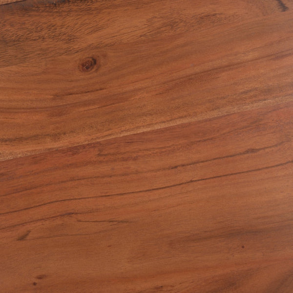 Safavieh IRACHI Walnut Accent Table - Stylish Solid Wood Design for Living Room & Bedroom, Compact & Durable ACC3227A
