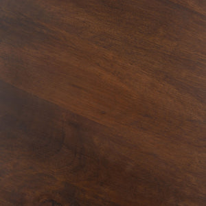 Safavieh Nube Round Accent Table – Rustic Dark Brown Mango Wood Side Table For Versatile Home Decor Use ACC3255A