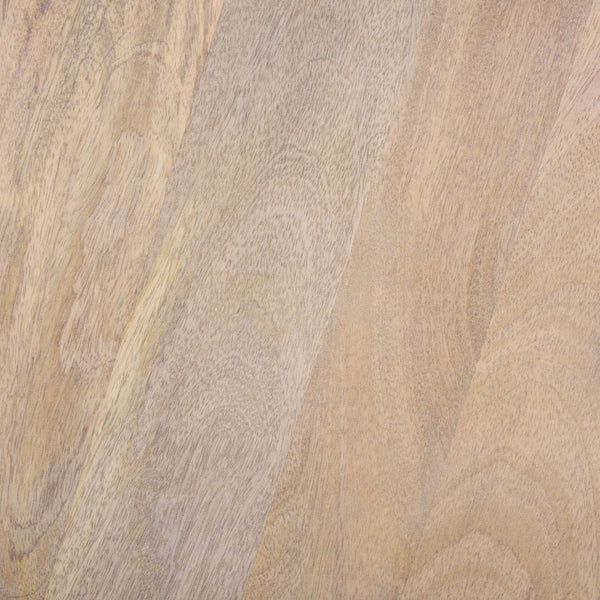 Safavieh Javier Round Accent Table - Stylish Whitewashed Mango Wood Side Table For Modern Living Spaces ACC3257A