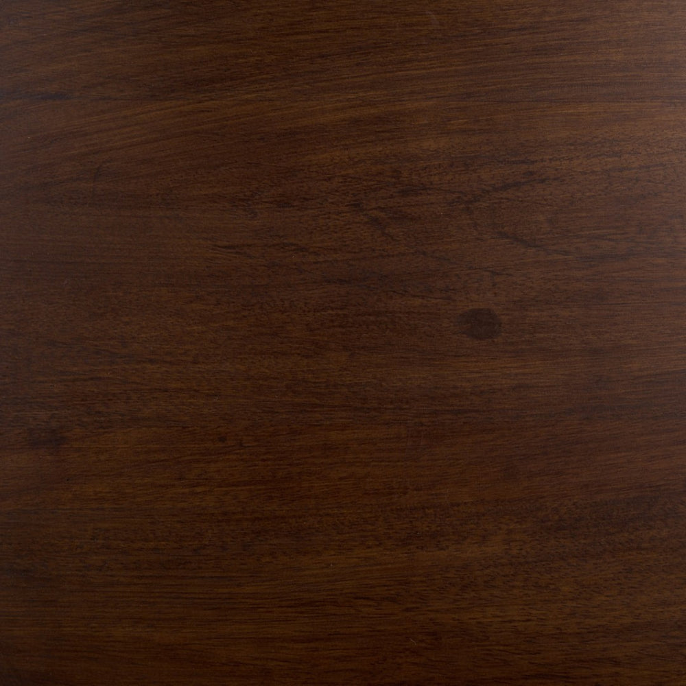 Safavieh Pascual Round Accent Table - Handcrafted Mango Wood, Elegant Walnut Finish, Perfect For Any Room ACC3258A