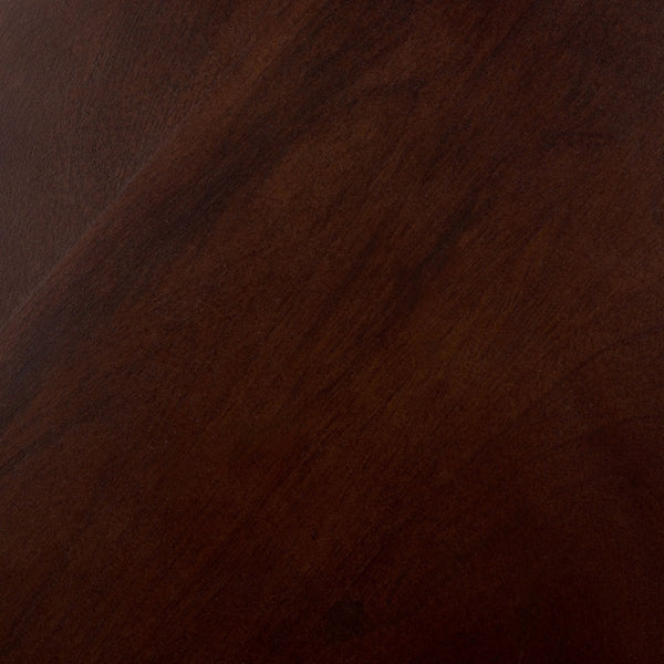 Safavieh Zenon Round Accent Table – Handcrafted Solid Mango Wood, Dark Brown Finish, Ideal For Any Space ACC3260A