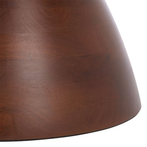 Safavieh Ignacio Round Accent Table – Elegant Mango Wood Design In Rich Walnut Finish For Any Space ACC3263A