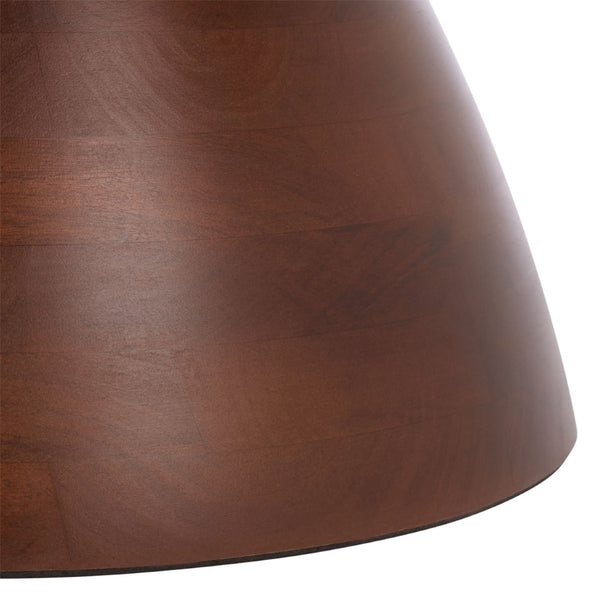 Safavieh Ignacio Round Accent Table – Elegant Mango Wood Design In Rich Walnut Finish For Any Space ACC3263A