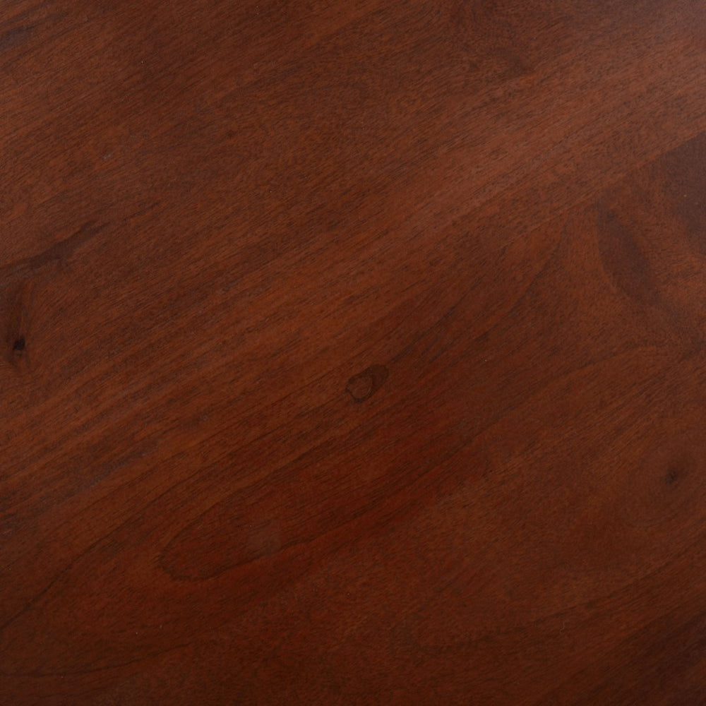 Safavieh Ignacio Round Accent Table – Elegant Mango Wood Design In Rich Walnut Finish For Any Space ACC3263A