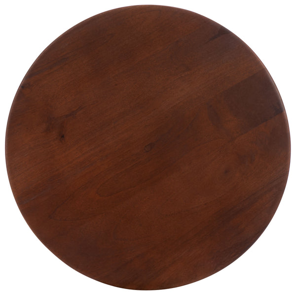 Safavieh Ignacio Walnut Accent Table – Elegant Mango Wood Design For Timeless Style In Any Space Walnut Mango Wood Acc3263a