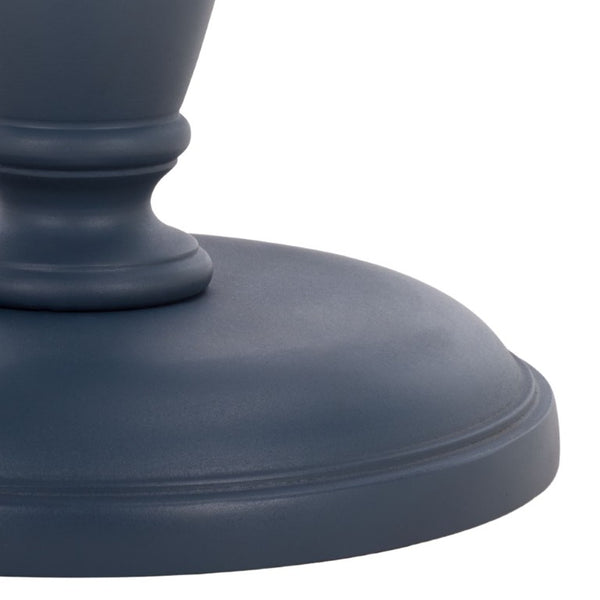 Safavieh Rue Square Lacquer Accent Table Navy Bold Pop for Entryway or Living Room Decor ACC3266A