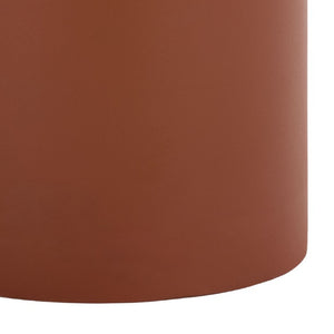 Safavieh Fern Solid Wood Round Accent Table Bold Lacquered Finish for Living Room or Bedroom ACC3267A
