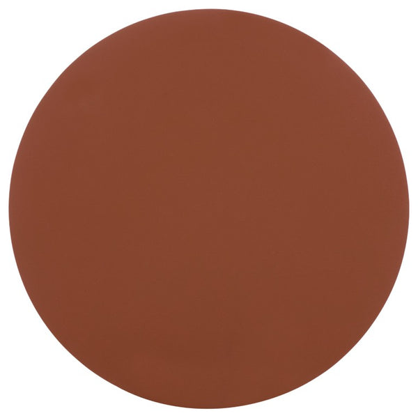 Safavieh Fern Solid Wood Round Accent Table Bold Lacquered Finish for Living Room or Bedroom ACC3267A