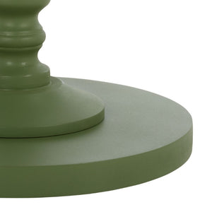 Safavieh Bonti Wood Accent Table Painted Green Compact Square Side for Small Space Decor ACC3269A